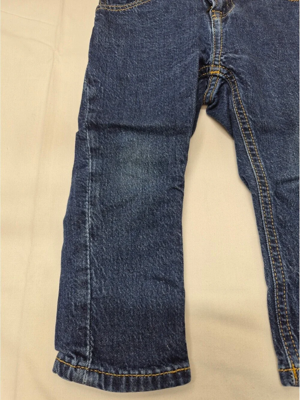 Gap Children's Blue Denim Jeans Size 2 Years with Elastic Waistband B451